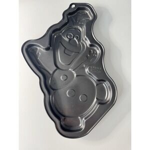 Wilton Disney FROZEN Character OLAF Large NonStick Cookie Pan 7.5x12.5" w/ Illus